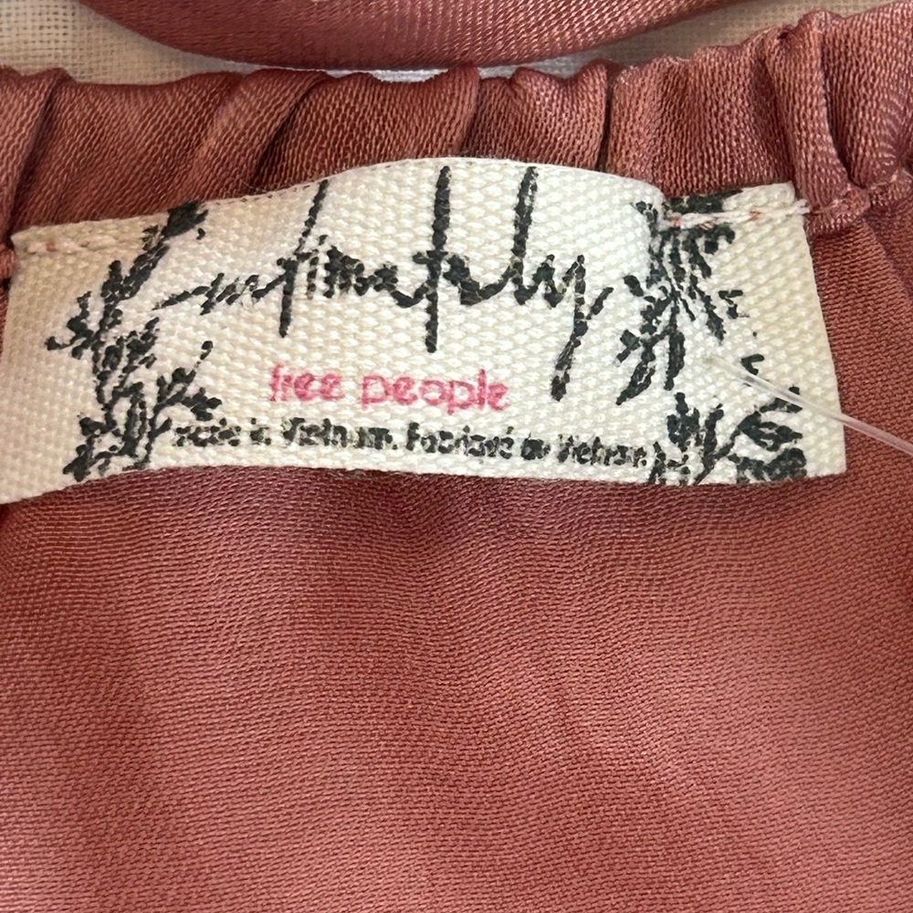 Free People Intimately NWT Women’s Good Catch‎ Mini Slip Dress  Sz M - Picture 7 of 9